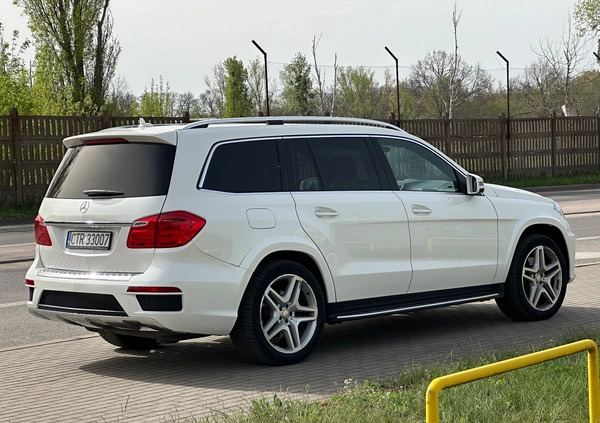 Mercedes-Benz GL cena 140999 przebieg: 214000, rok produkcji 2014 z Toruń małe 106